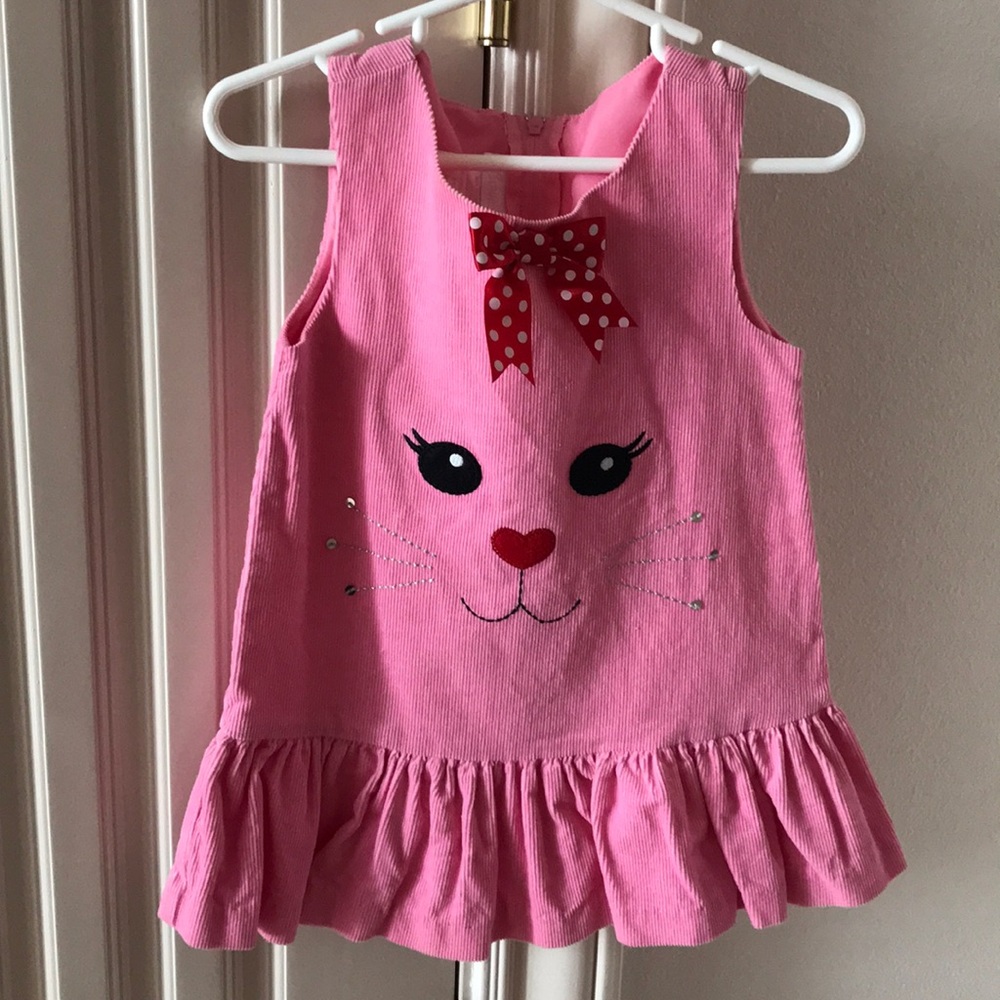 18 month Bonnie baby jumper with kitty face